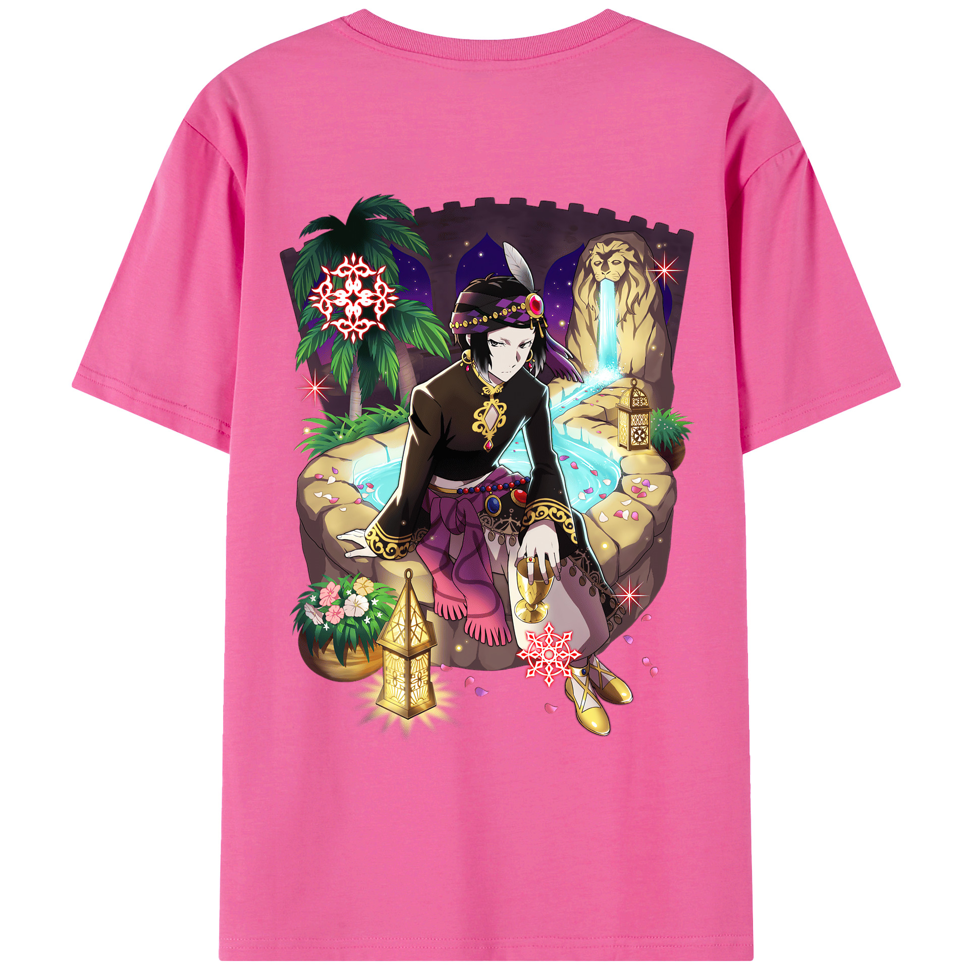 （画像用） 文豪ストレイドッグス Bungo Stray Dogs レディース半袖Tシャツ(バックプリント)